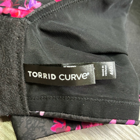 Torrid 46 D Floral push-up Bra NWT - Picture 4 of 4